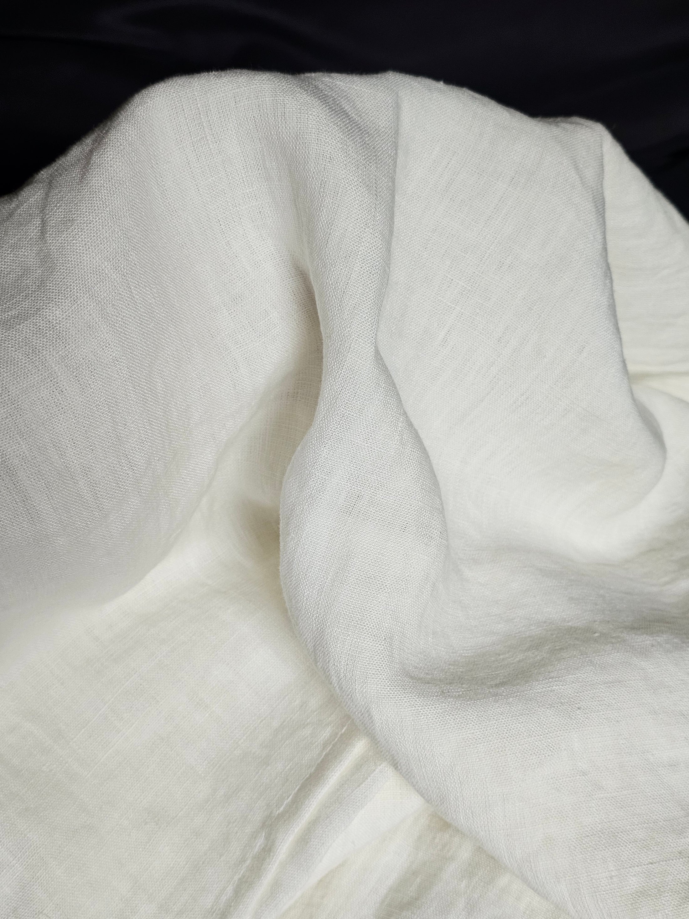 Natural European Linen Sheet Set - Cream