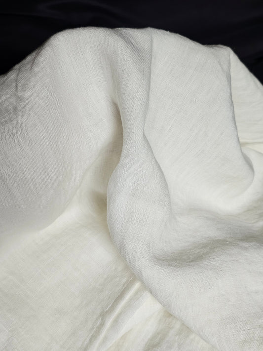 Natural European Linen Sheet Set - Cream